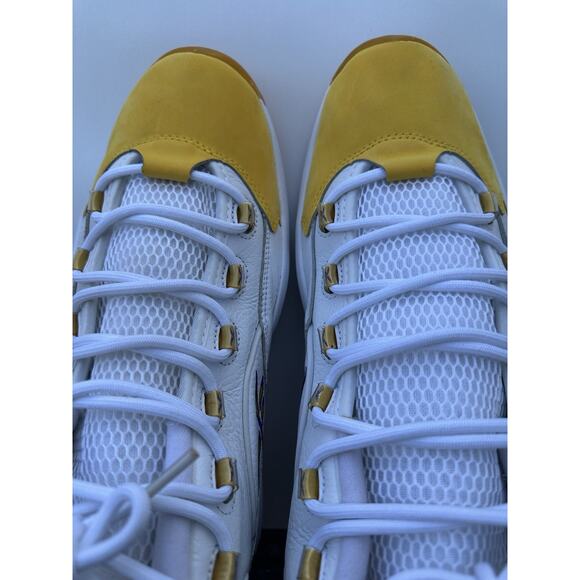 Reebok IVERSON QUESTION YELLOW TOE LAKERS KOBE BRYANT SIZE US 13 - Picture 12 of 13